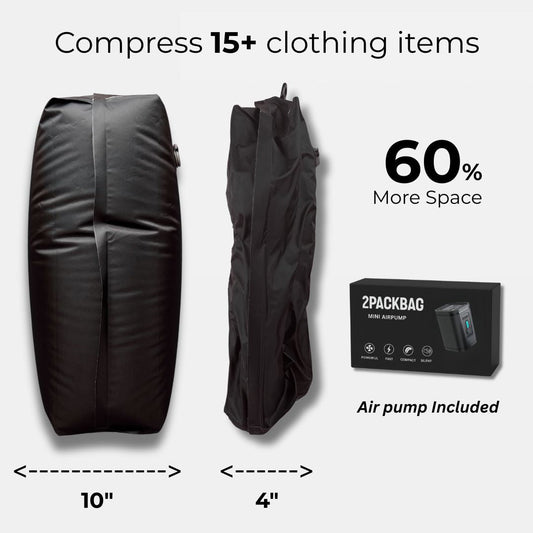 2PackBag™ - Pack More, Pay Less